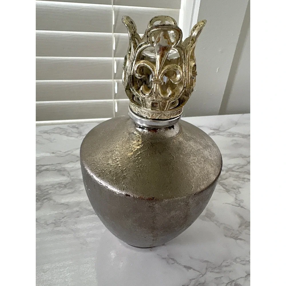 Lampe Berger Artoria Limoges Silver Hand Painted Catalytic Fragrance Lamp